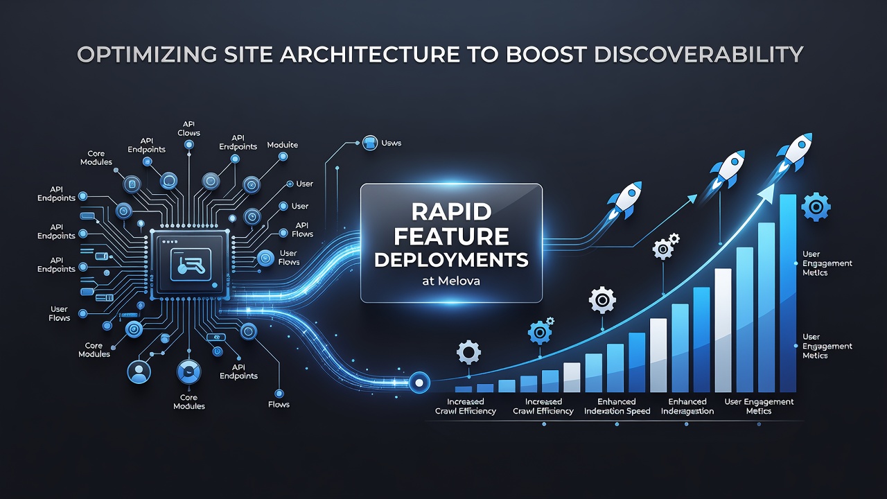 Optimizing Site Architecture to Boost Discoverability During Rapid Feature Deployments at Scaling Tech Platforms Like Melova